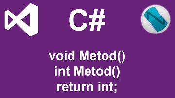 Osnove C# Programiranja #9: Metode (Void, obj return..)