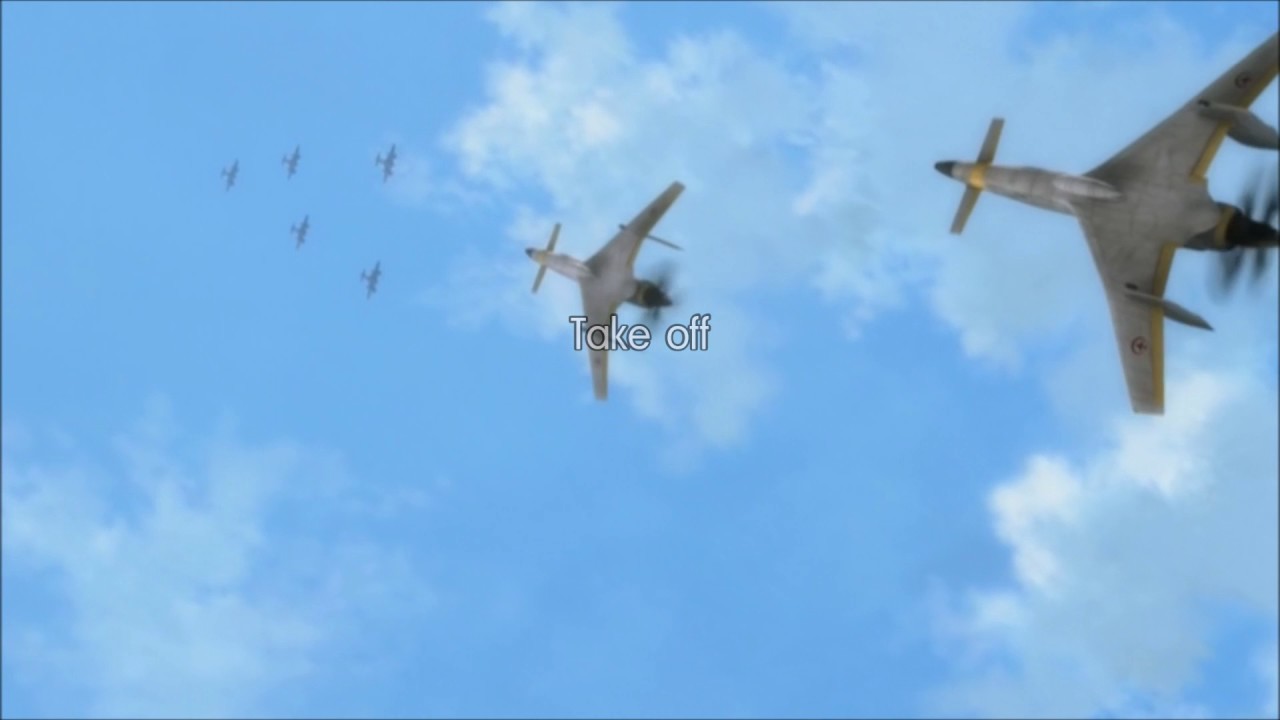 When the anime 'The Sky Crawlers' is a War Thunder game - YouTube