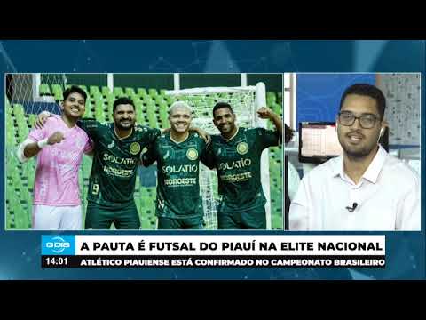 Time piauiense disputará campeonato brasileiro de Futsal 26 12 2024