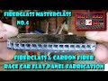 Make race car fiberglass  carbon fiber flat panels