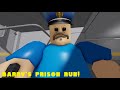 Barrys prison run  hard  full walkthrough roblox