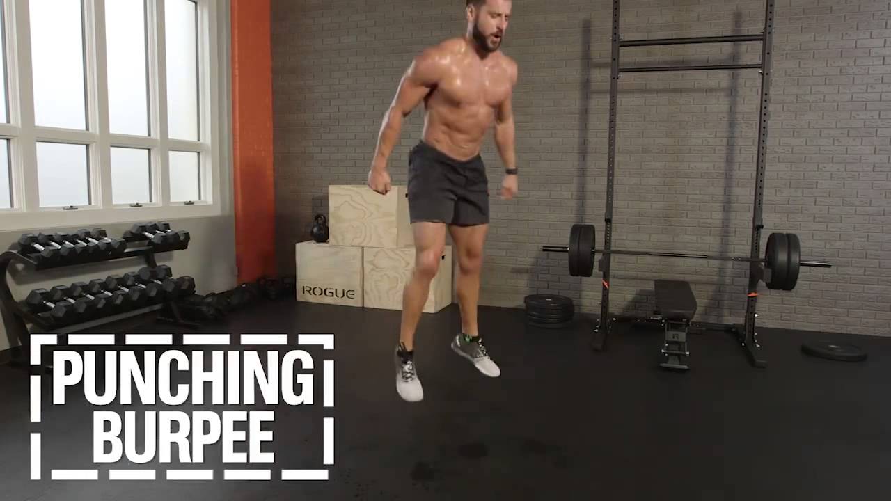 18B01 Punching Burpee - Workout - YouTube