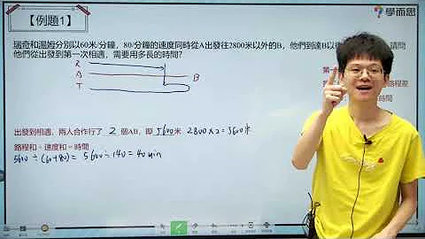 六年級奧數盃賽解析小課堂(二) — 相遇、追及問題 - 天天要聞