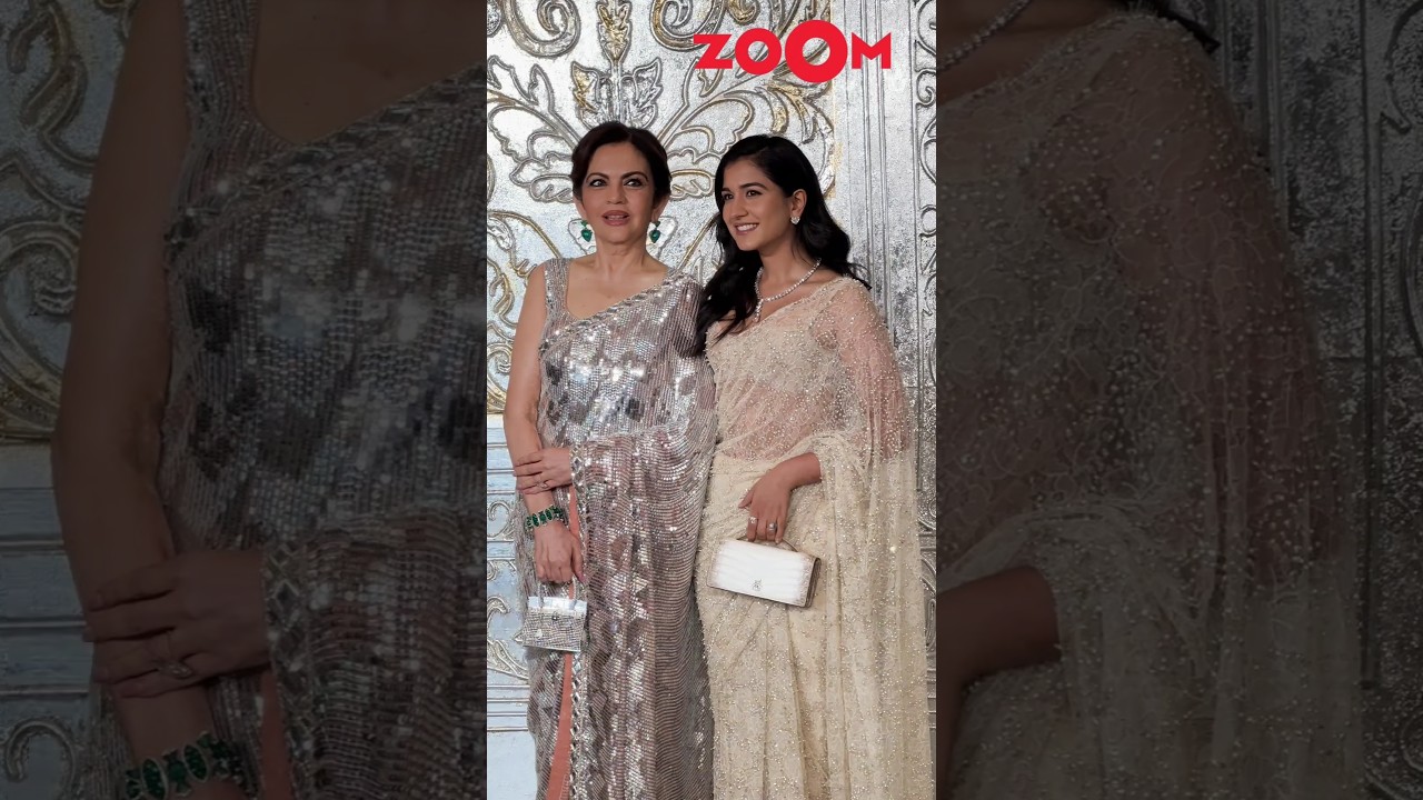 Nita Ambani & bahu Radhika Merchant make a GLAMOROUS entry at Manish Malhotra’s Diwali Bash😍 