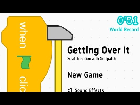 today i play Getting Over It in scratch by griffpatch - YouTube