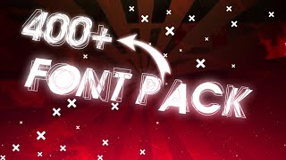 400+ FONT PACK | NEW YEAR PACK | LINK IN DISCRIPTION screenshot 3