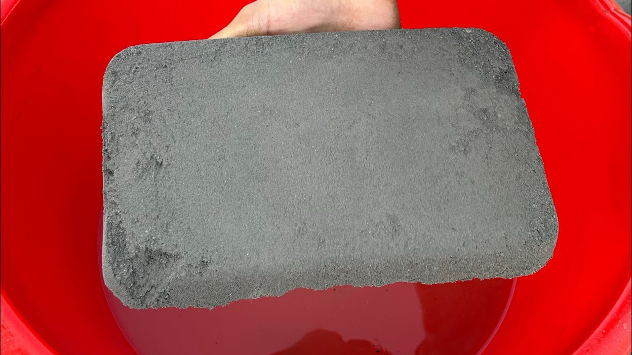 New || Black Dirt Books crumbling and Dipping in Water Tub /Dry crumbling on Paste #mixing