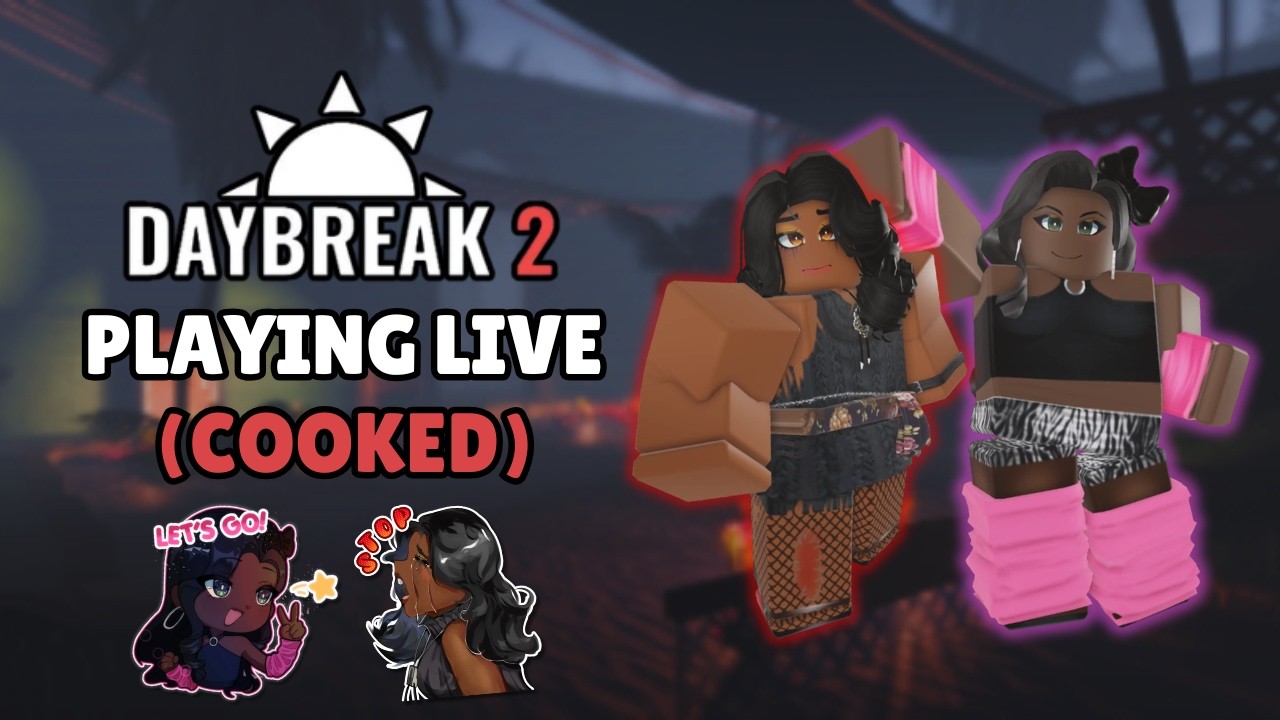DAYBREAK 2 PLAYING LIVE (ROBLOX) - YouTube
