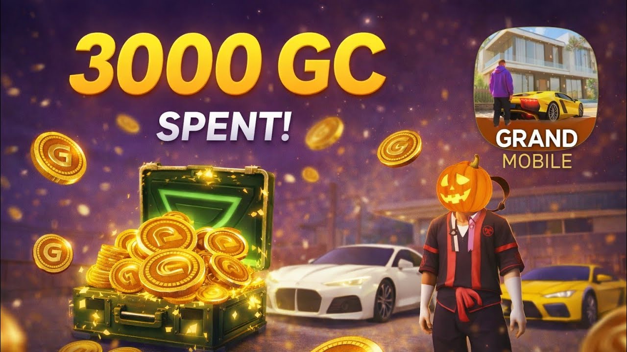 I Spent 3000 GC in Grand RP Mobile 😱 | Insane Case Opening!