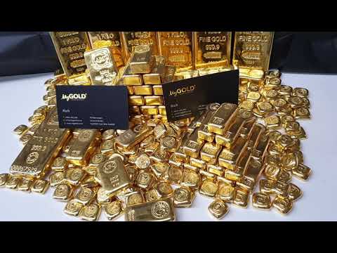 MEGA COLLECTION OF GOLD BULLION BARS! ?