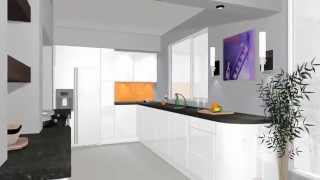 3D Video Kitchen Walkthrough - Kitchen Design Glasgow Wealth