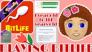 PLAYING BITLIFE 🧬 Age 1-117 ||MARIAHJESSICACHANNEL screenshot 5