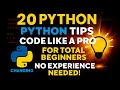Python Tips So Simple, It’s Almost Cheating