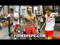 DEVIN HANEY EXPLOSIVE STRENGTH TRAINING PROGRAM; GETTING STRONGER & ALREADY CUT UP "7 WEEKS OUT"