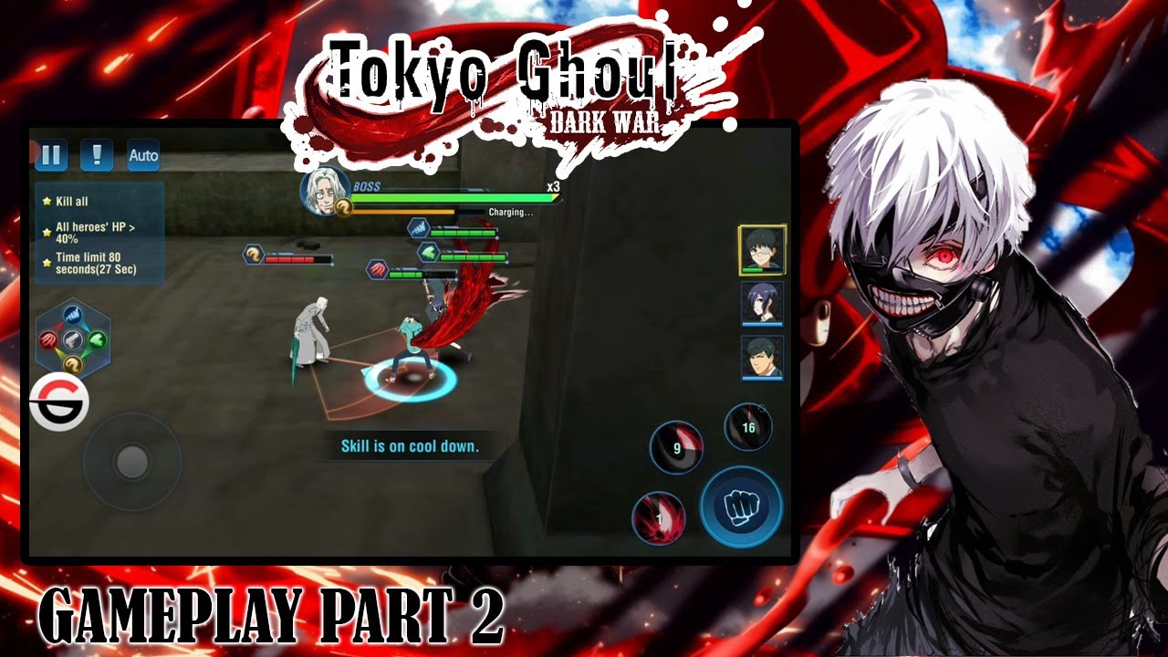Tokyo ghoul dark war gameplay gurulasopa