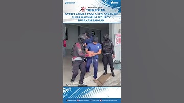 Dibawa dengan Mata Tertutup! Potret Ammar Zoni Dijebloskan ke Super Maksimum Security Nusakambangan