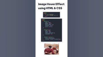Image Rotate Hover Effect using CSS | #shorts