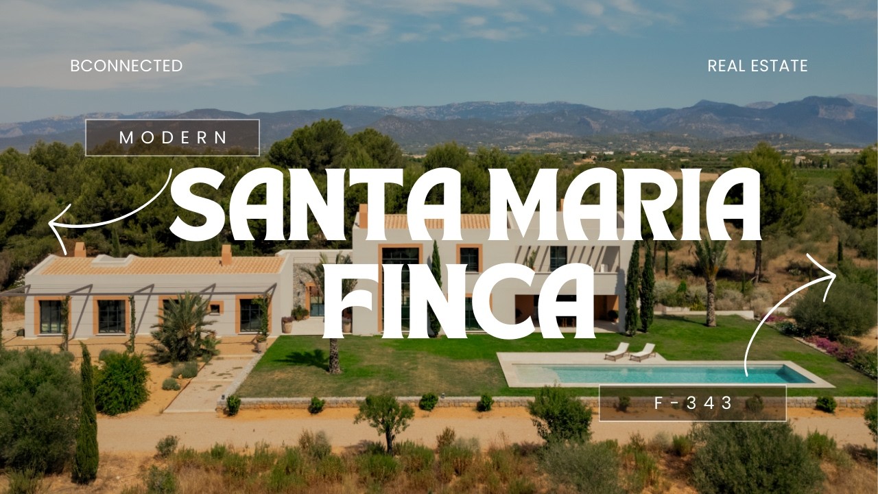 Newly Built Luxury Finca in Santa Maria | Mallorca Real Estate