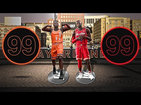 ZION WILLIAMSON and LEBRON JAMES at the PARK in NBA 2K20
