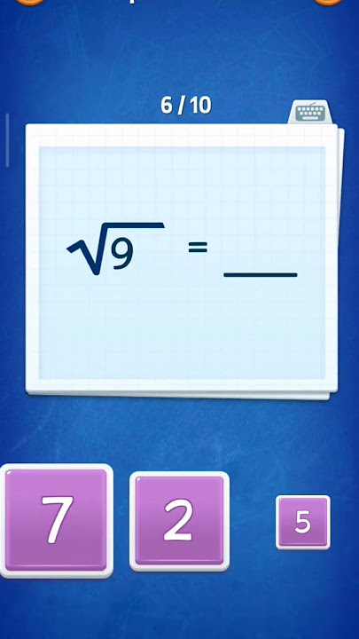 Square Root (1), math games #mathpuzzle #funmath #matematika #gameforfun #squareroot #mathgames