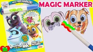 puppy dog pals imagine ink magic marker coloring pages book bingo and rolly