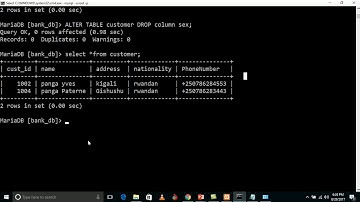 how to create relationships between two tables using MYSQL