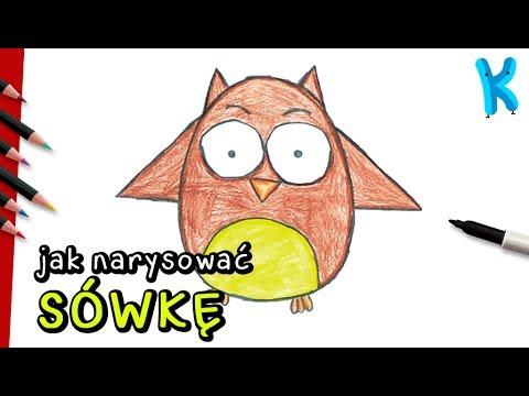 Wideo: Jak Narysować Sowę