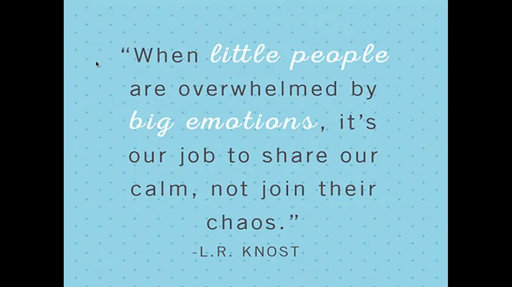 Understanding Challenging Behaviors in Young Children - Part 2