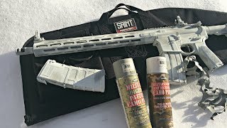 How to Paint Your Rifle: Winter / Alpine Camouflage