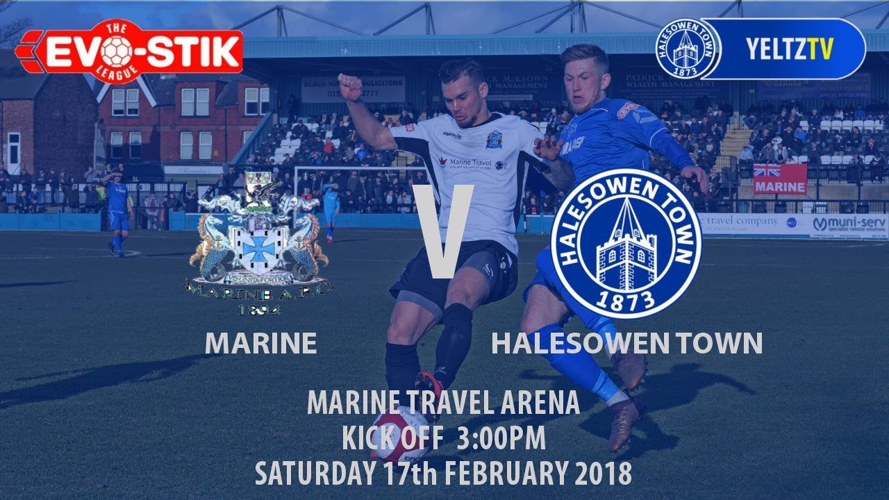 HIGHLIGHTS | Marine v Halesowen Town [17/02/2018] football score