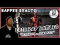 Epic Rap Battles - Deadpool vs Boba Fett | RAPPER REACTION!