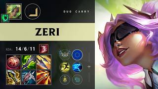 Zeri ADC vs KaiSa - EUW Challenger Patch 26.17