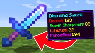 Minecraft, But There Are New OP Enchants...