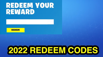 3 WORKING REDEEM CODES IN FORTNITE JUNE 2022