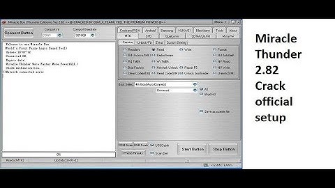 Miracle Box 2 82 Crack Thunder 2019 Latest version Without Box