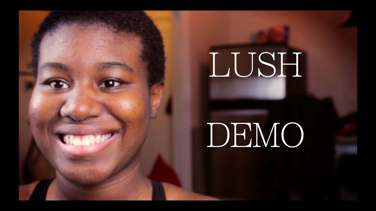 LUSH Dark Angels, Tea Tree Water and Vanishing cream DEMO!!!