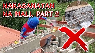 MGA MALING NAKASANAYAN NA GINAGAWA SA CONSTRUCTION   PART 2