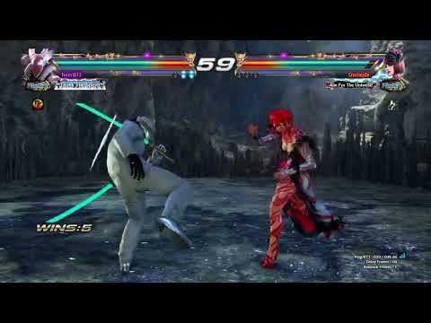 Ragequitter CruciallyZe's Raijin Anna VS Raijin Yoshimitsu PS4 Version 5 Tekken 7 20230329032103