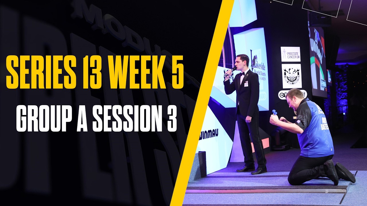 CAN ANYONE CATCH BAETENS! 🤔🤔 | Live Darts |  Series 13 Week 5 | Group A Session 3