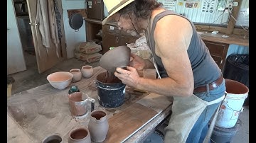 Raw glazing for once firing, cone 10 tips, thoughts - June 27 with Simon Leach
