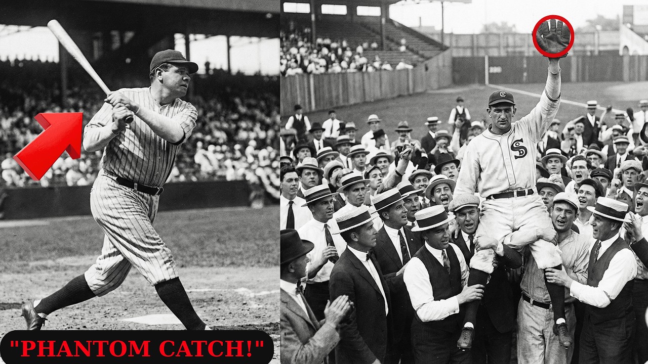 Babe Ruth Hit, Joe Jackson Dove In Crowd — No Ball, Umpire 'OUT!' — 30 ...