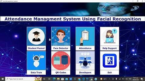 How to Install Attendance Management System by Using Facial Recognition and Python Machine Learning