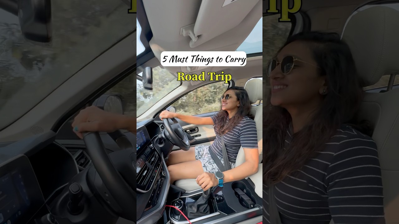 Road Trio Essentials | Things to Carry Road Trip | Safari Car | Laptop Charger in Car | India Roads