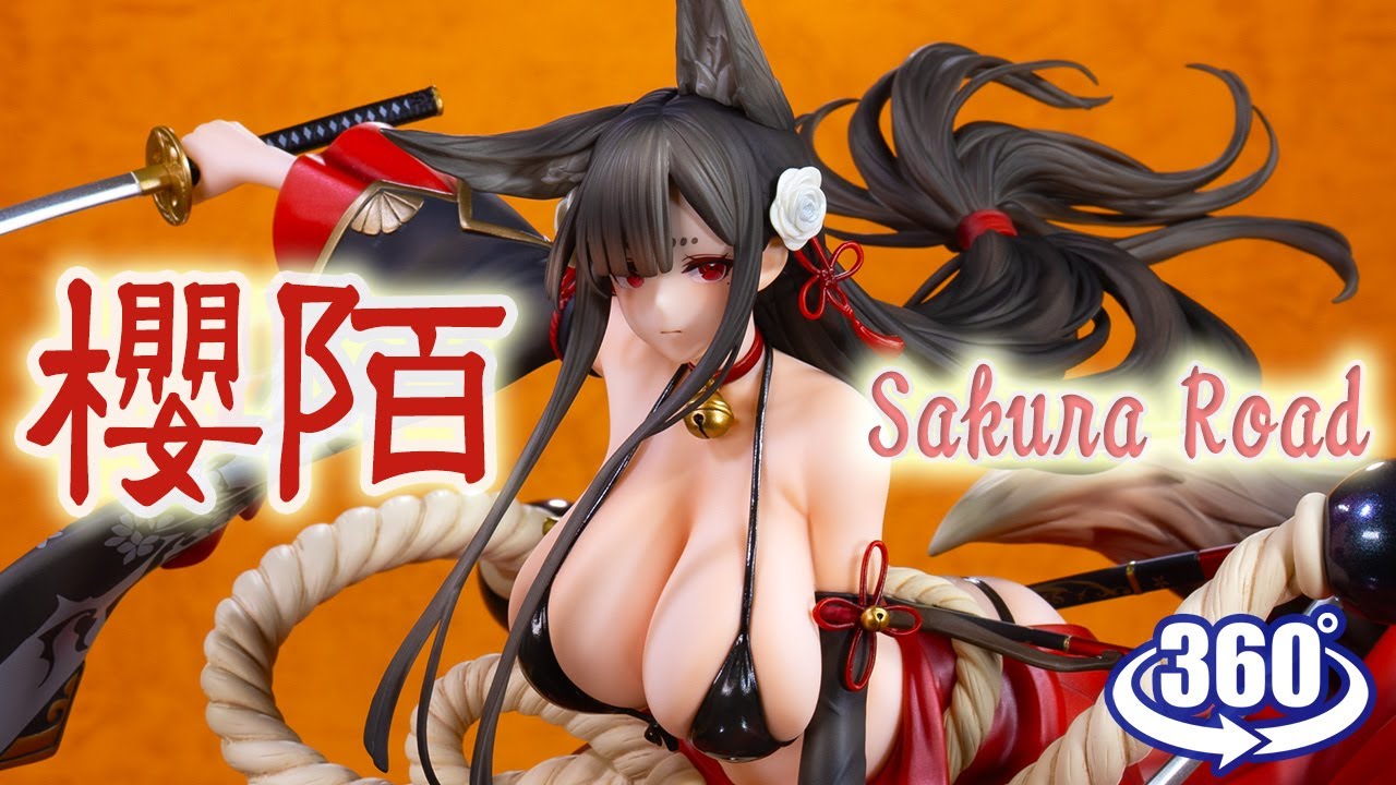 【新品未開封】櫻陌 illustration by 岸yasuri フィギュア 櫻陌 illustration by 岸yasuri 1/7 完成品フィギュア | Wonde