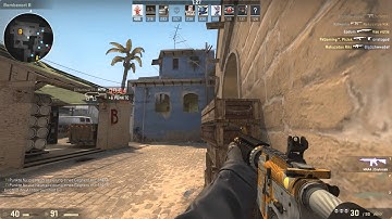 CS:GO M4A4 Daybreak Factory New Gameplay