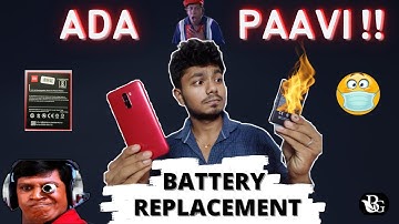 ஒன்னும் தெரியாம Battery Replace Panna என்ன ஆகும்🤔 | POCO F1 Battery Replacement - Boredogram