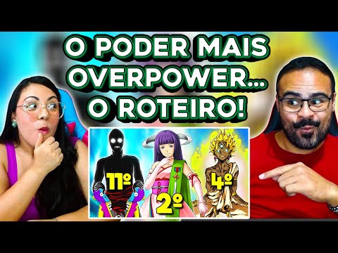 REACT ULTRA NERD | Os Personagens MAIS PODEROSOS dos ANIMES! (2024)