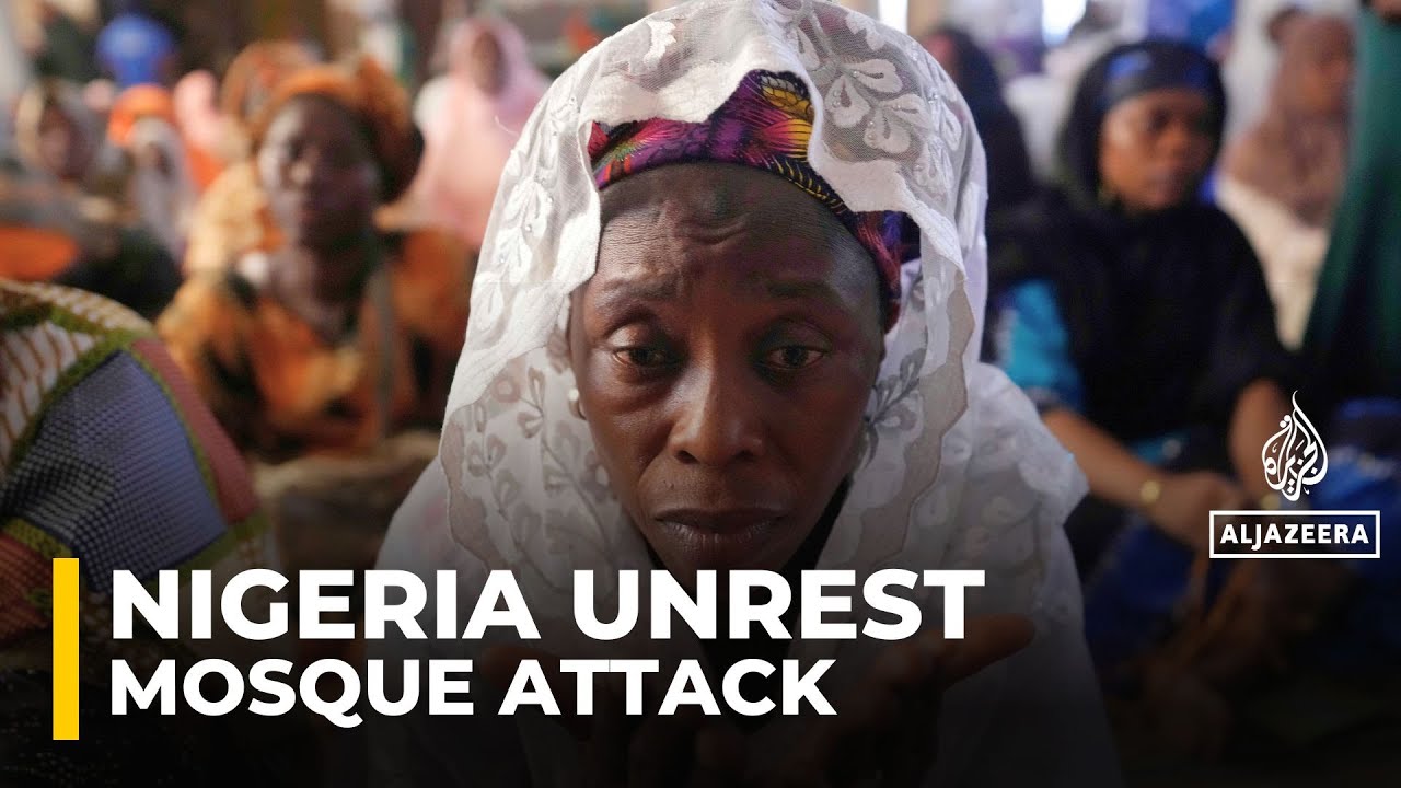 Gunmen kill at least 27 in mosque attack in northern Nigeria, officials say