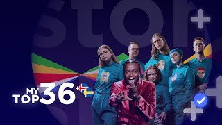 Eurovision 2021 | My Top 36 (so far) | New: 🇮🇸🇸🇪