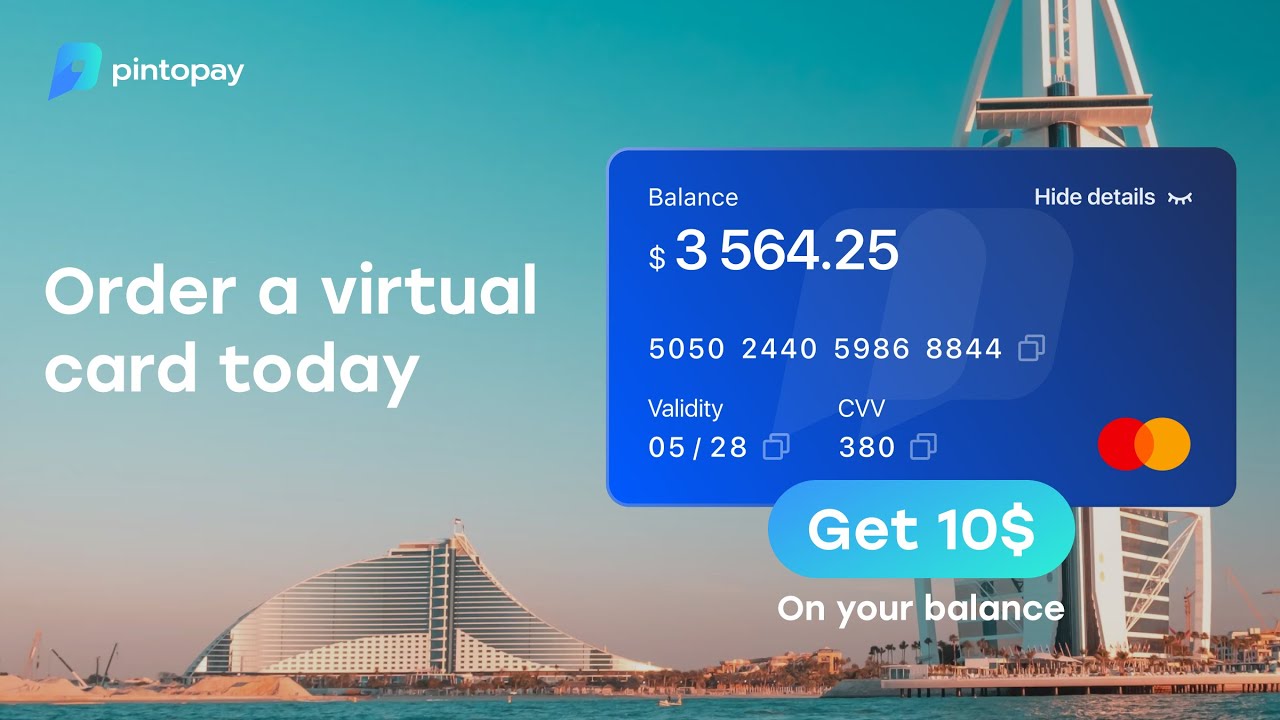 Крипто карта Pintopay Обзор